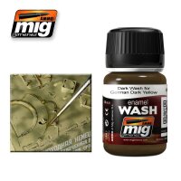 A.MIG-1000 Brown Wash For German Dark Yellow (35mL)