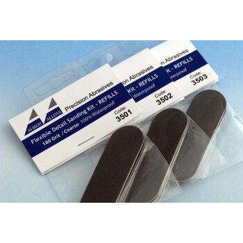 Flexible Detail Sanding Kit Refill - 240 Grit