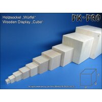 PK-Holzsockel-Würfel-10x10x10mm