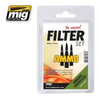 A.MIG-7452 Filter Set For Green Vehicles (3x35mL)