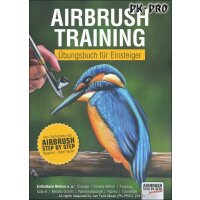"Airbrush Training" Übungsbuch für...