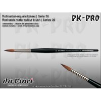 DaVinci Red Sable Water Colour Brush - Series 36 - Size 2/0