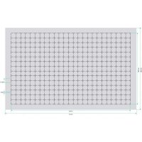 DS025RS Double-Size Raster-Schaumstoff 25 mm selbstklebend (will be ordered for you/not a stock item)