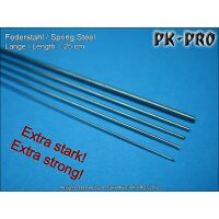 PK-PRO Federstahldraht 0.5mm (25cm)