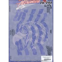 IWATA-ARTOOL Patriotica Schablonen-Set (All 4)-(PTR 5 SP)