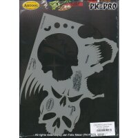 IWATA-ARTOOL Skullmaster Schablone The Frontal-(FH SK2 SP)