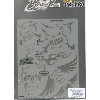 IWATA-ARTOOL Son of Skullmaster Schablone-(FH SK6 SP)