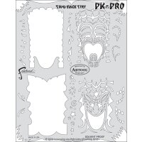 IWATA-ARTOOL Tiki MasterII Schablone-(FH TM 10)