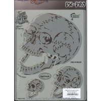 IWATA-ARTOOL Horror of Skullmaster Schablonen-Set-(FH SK 24)