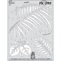 IWATA-ARTOOL FX4 Schablone Fronds-(FH FX4 23)