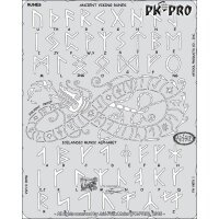 IWATA-ARTOOL VIKING FX RUNES Schablone-(FH VKFX 1)