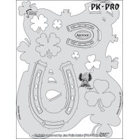 IWATA-ARTOOL LUCKY FX Schablone-(FH BLTFX 4)