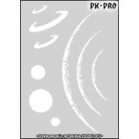 CREAEX Stencil Mylar Space Planets