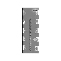 CREAEX Fingernagel-Schablone French 3