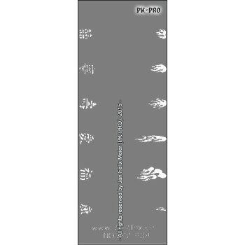 CREAEX Fingernagel-Schablone