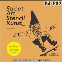 Street Art Stencil Kunst (ON. Studio), Buch mit 20 Schablonen