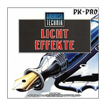 Airbrush-Technik Licht-Effekte (Judy Martin) - mit deutschem Text