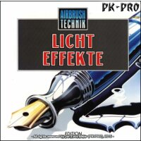 Airbrush-Technik Licht-Effekte (Judy Martin) - mit deutschem Text