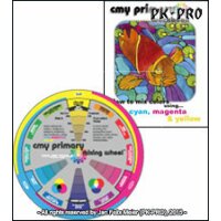 CMY Primary Mixing Wheel with workbook