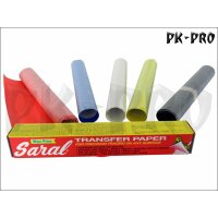 Saral Transfer Papier- Rot Rolle (366cm x 30,5mm)