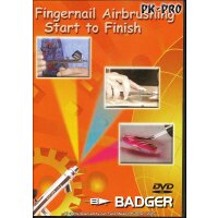 BADGER BD-105 DVD Fingernail Airbrushing