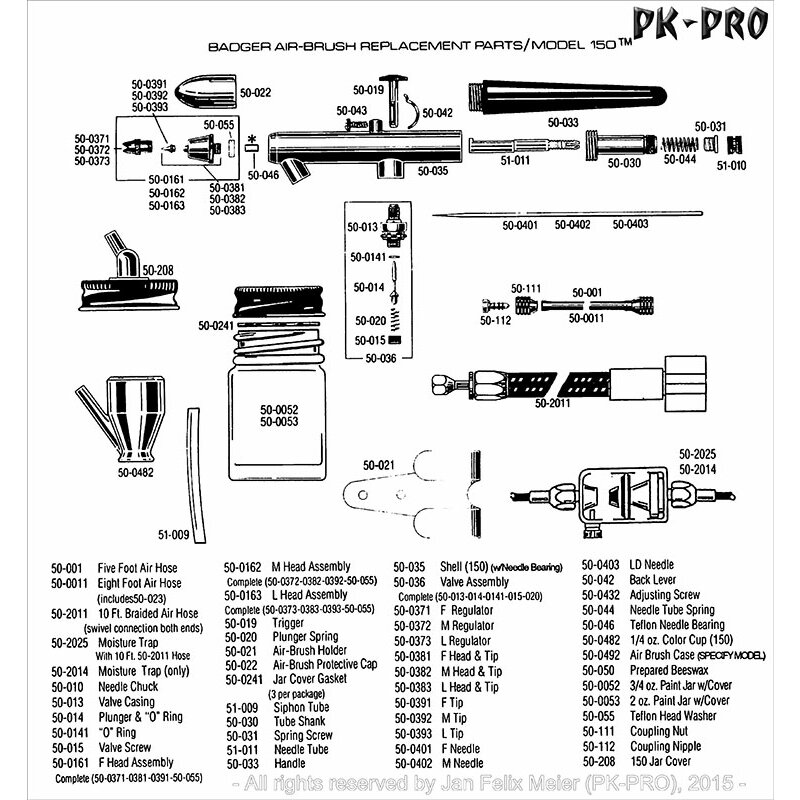 BADGER 50061Reamer for 100/150/200