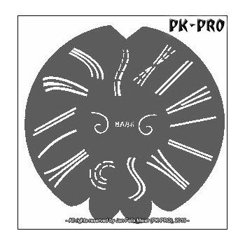 BADGER BAB6 Fingernagel-Schablone