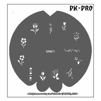 BADGER BAB19 Fingernagel-Schablone