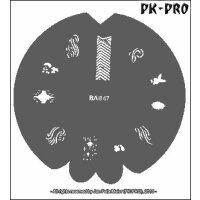 BADGER BAB47 Fingernagel-Schablone